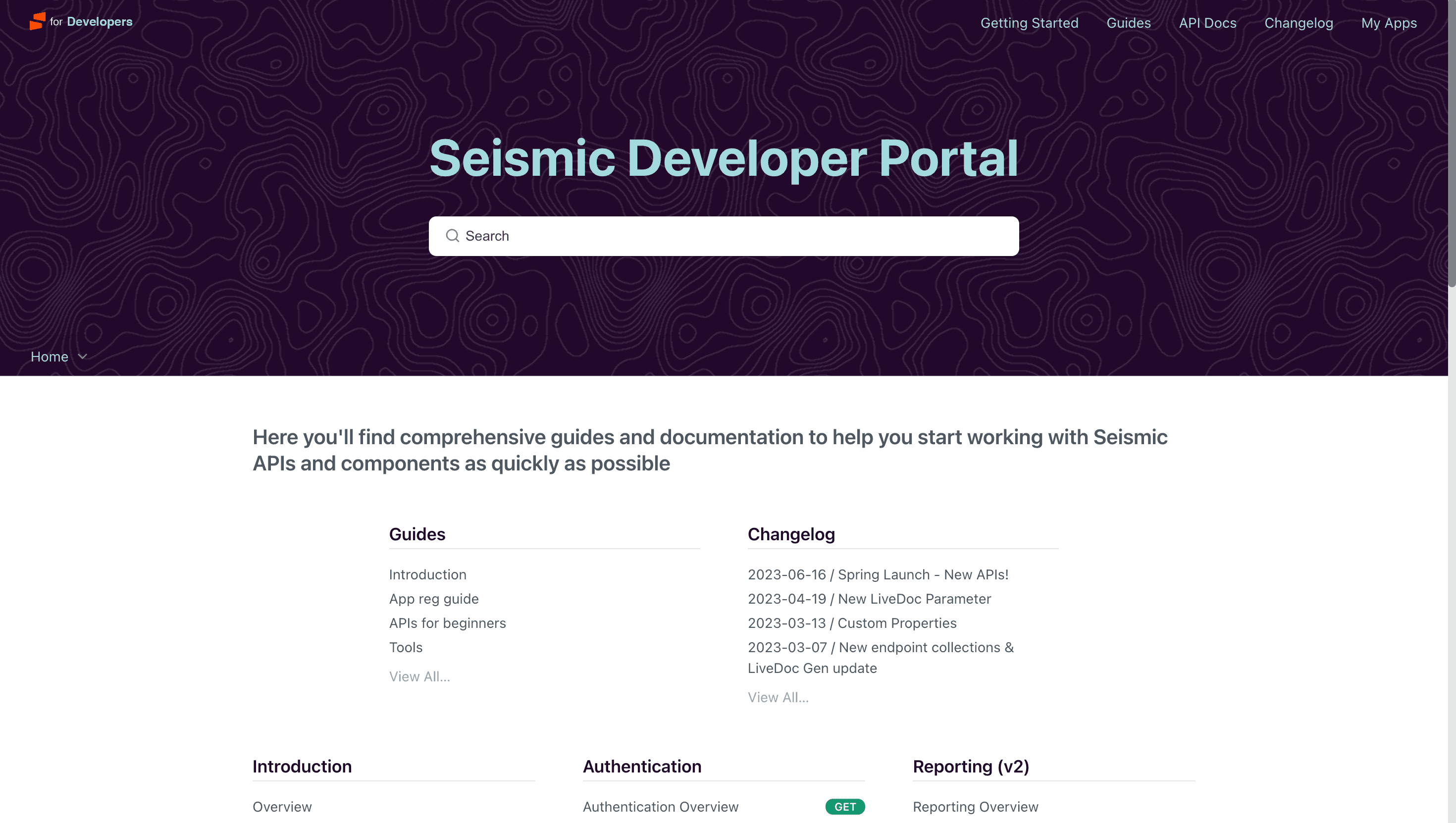 Seismic Screenshot