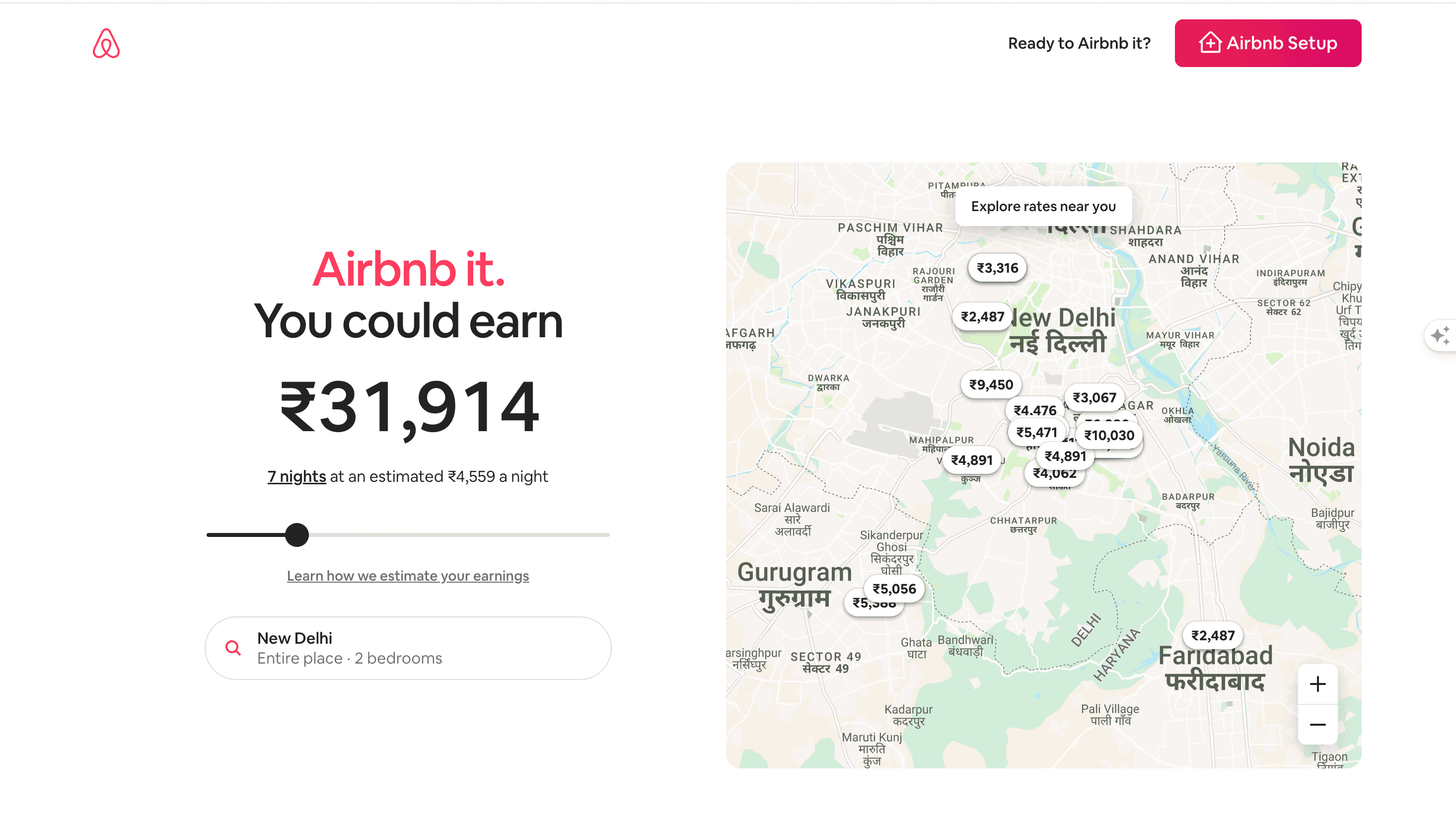 Airbnb Screenshot