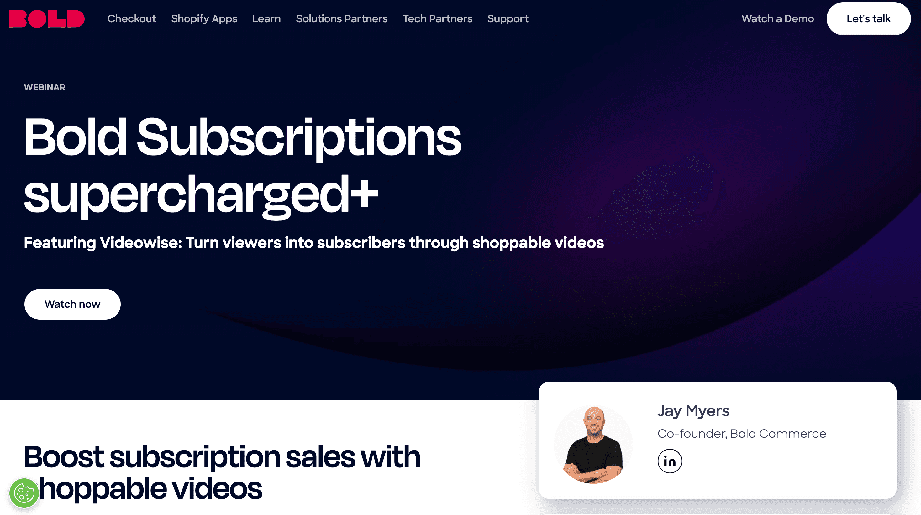 Bold Commerce Screenshot