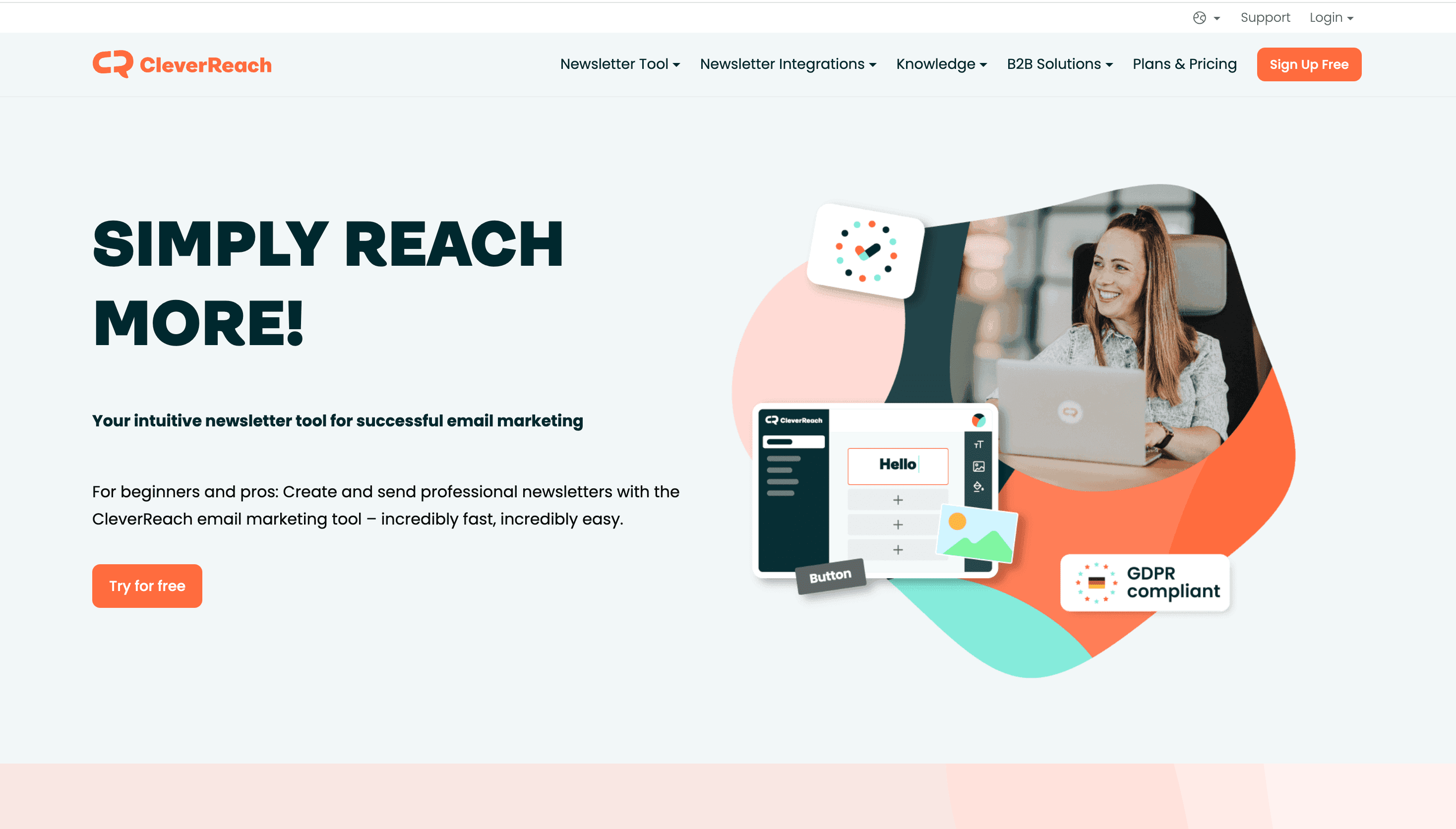 CleverReach Screenshot