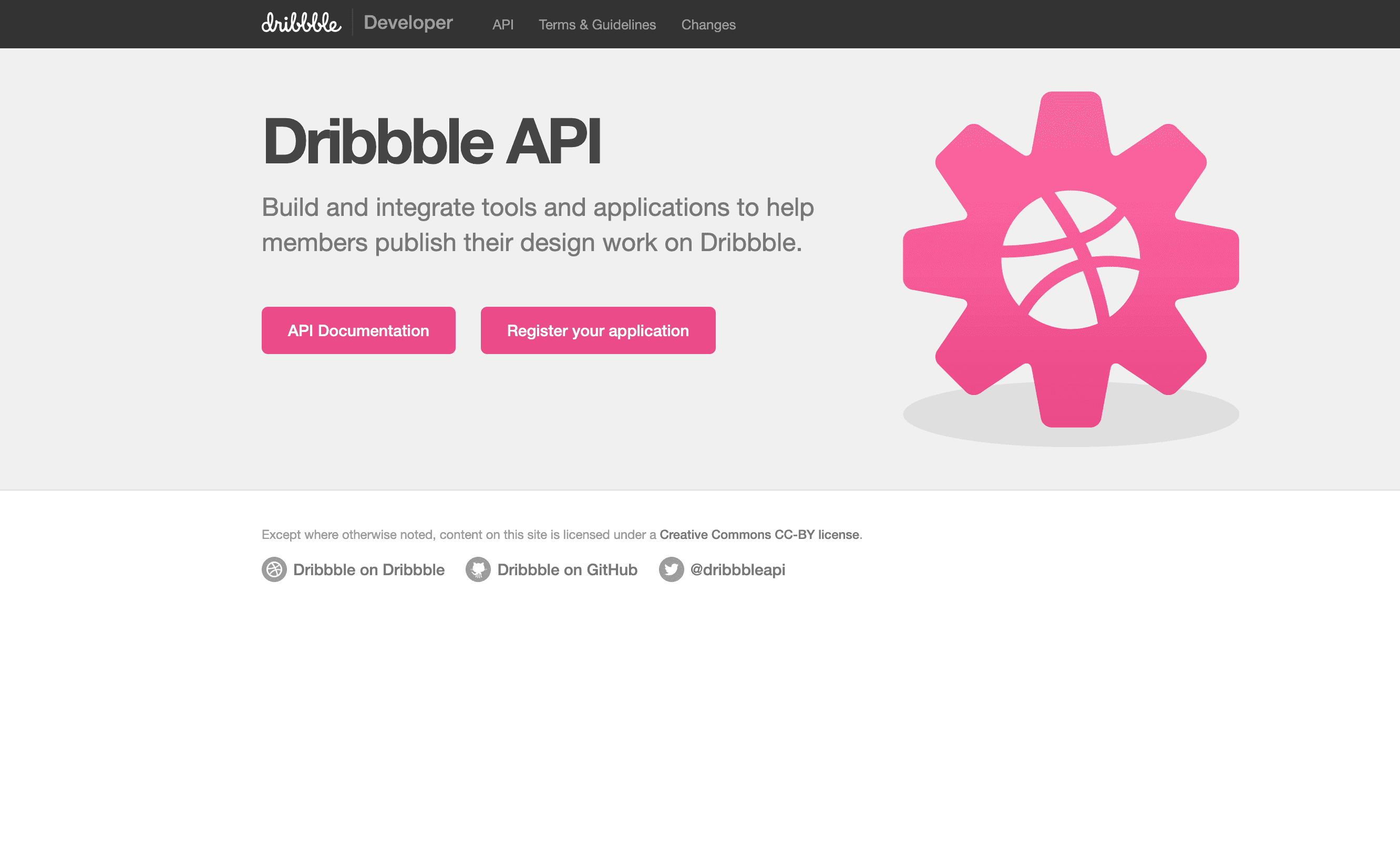 Dribbble Screenshot