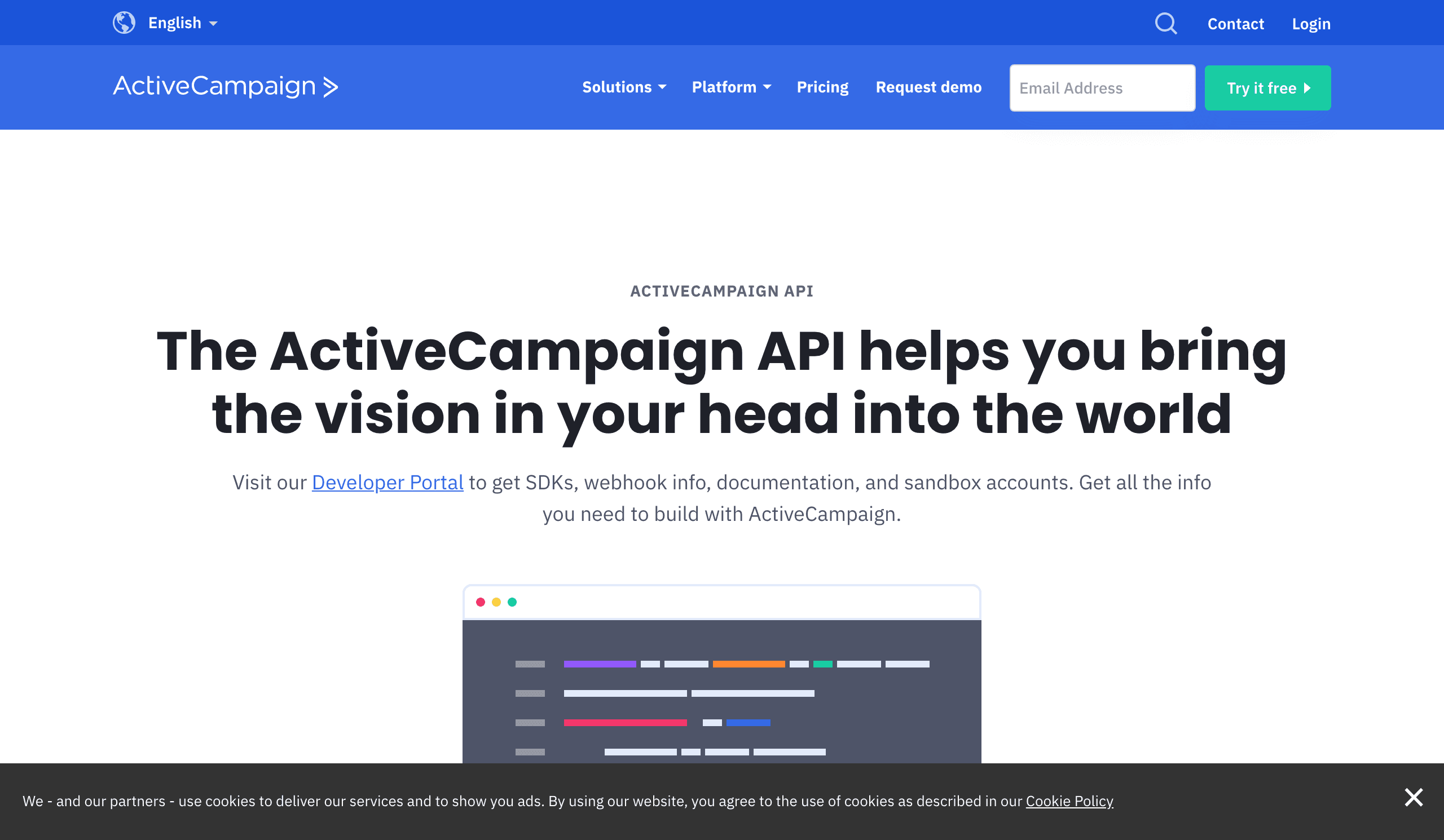 ActiveCampaign Screenshot