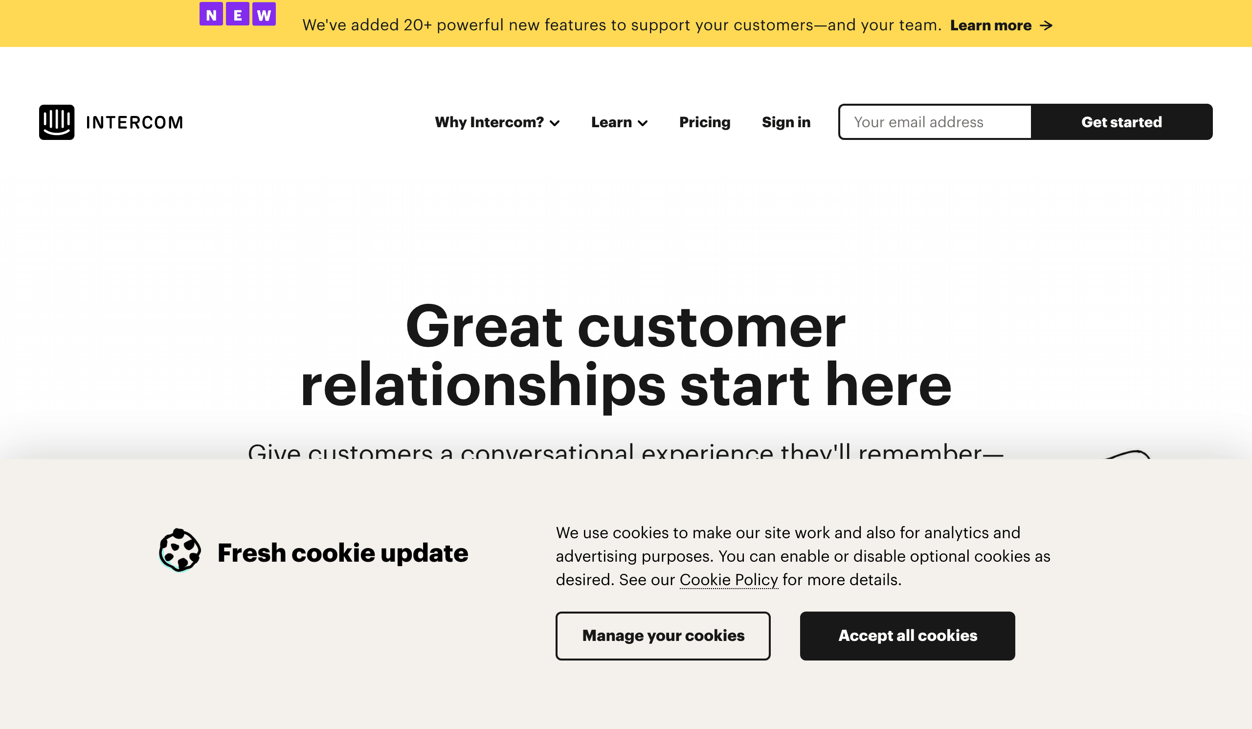 Intercom Screenshot