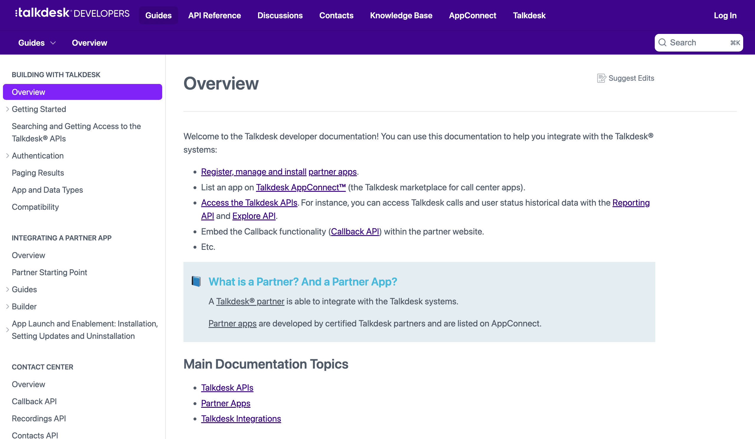 Talkdesk Screenshot